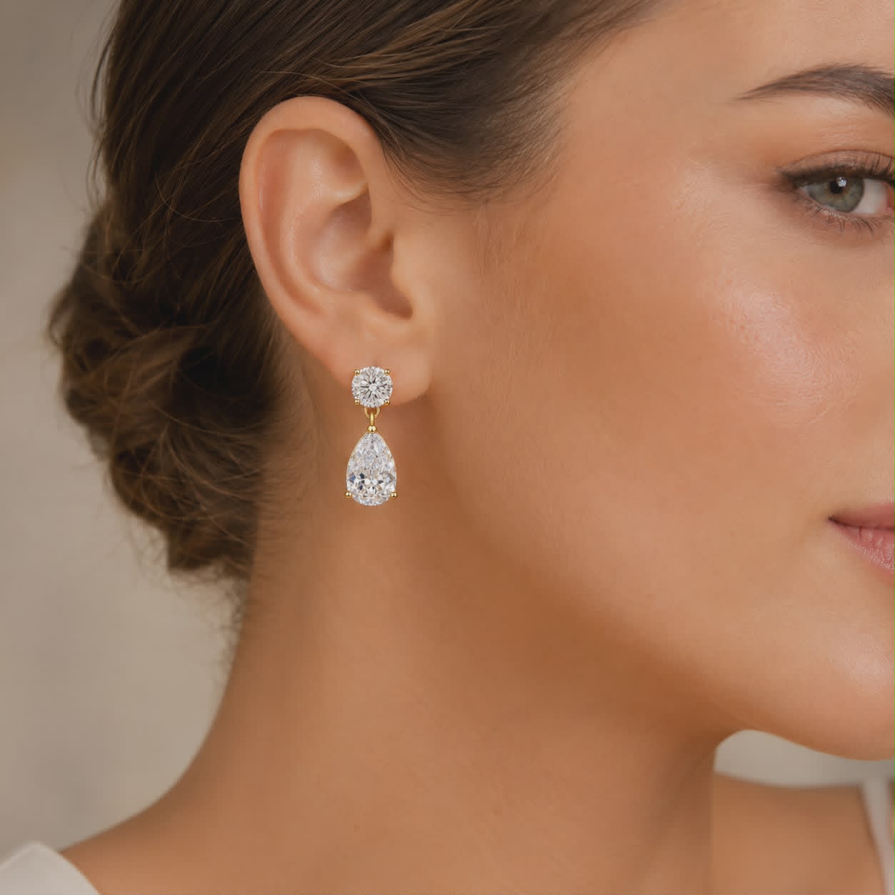 Boucles d’oreilles AURA Céleste